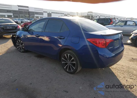 2017 Toyota Corolla Se z USA, uszkodzony, nr VIN 5YFBURHE9HP711280